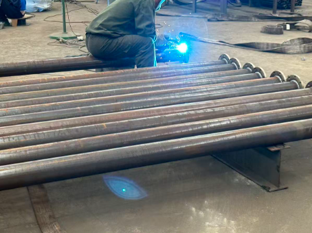 万州20#无缝注浆管加工108*6钢花管棚管